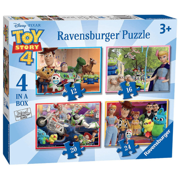 英國直送 Toystory Ravensburger 4in1 puzzle set