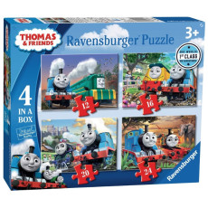 英國直送 Thomas Ravensburger 4in1 puzzle set