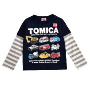 Tomica 假兩件男童長袖Tee 100-140