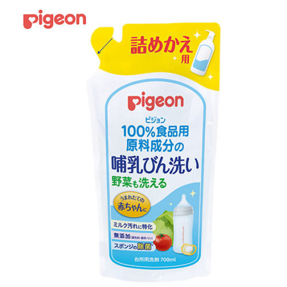 日本製 PIGEON貝親嬰兒奶嘴奶瓶果蔬清洗劑 補充裝