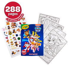 Crayola Paw Patrol Coloring Book 附貼紙 288頁