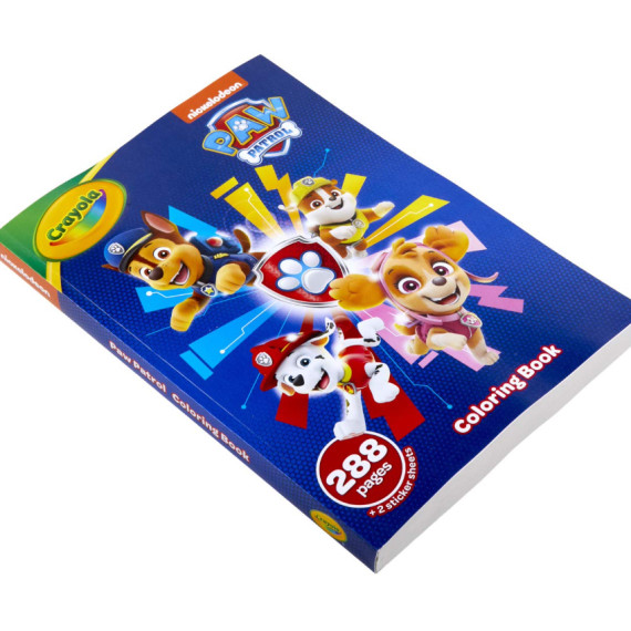 Crayola Paw Patrol Coloring Book 附貼紙 288頁