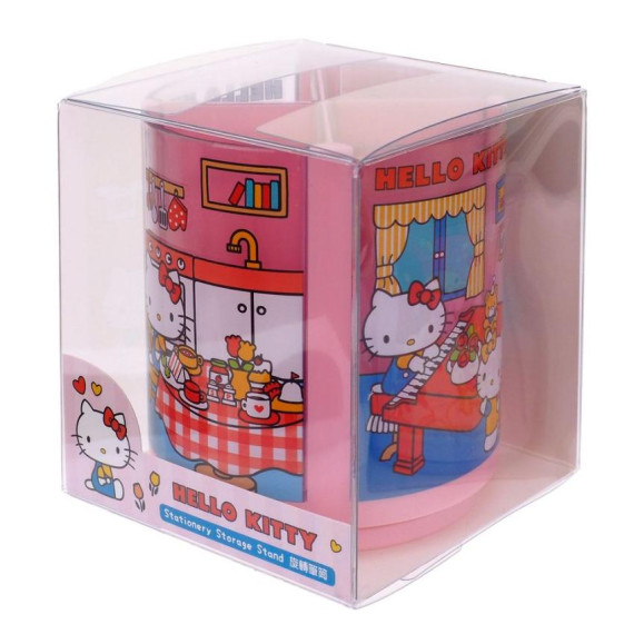 Hello Kitty 旋轉筆筒