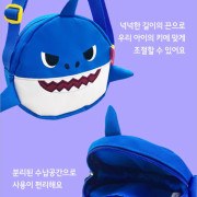 Pinkfong Baby Shark帆布斜咩袋