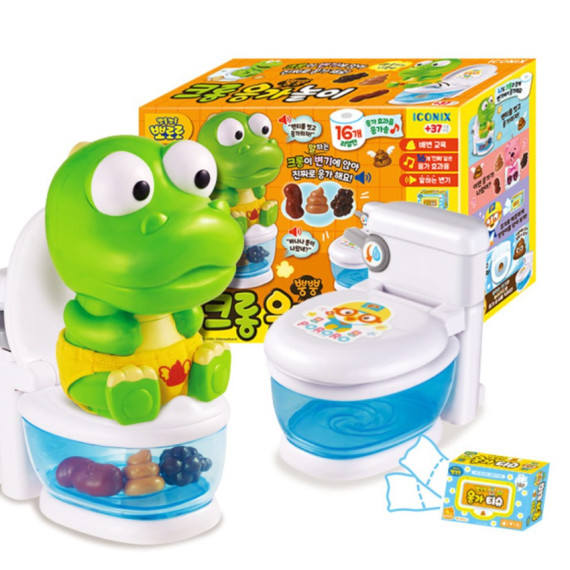 Pororo Crong 有聲便便玩具