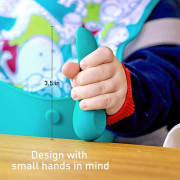 Marcus & Marcus Palm Grasp Self Feeding Spoon 12m+ -綠色