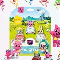 Pinkfong & Friends 迴力車仔套裝