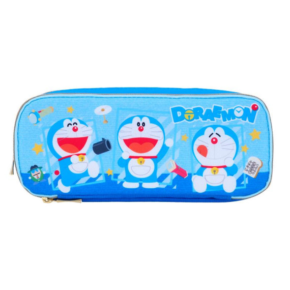 Doraemon 雙拉鏈筆袋