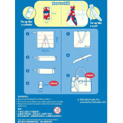 Doraemon 典雅絲巾購物袋