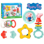 Peppa Pig 牙膠及搖鈴套裝