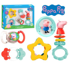 Peppa Pig 牙膠及搖鈴套裝