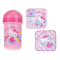 Hello Kitty 迷你方巾2條裝連膠樽