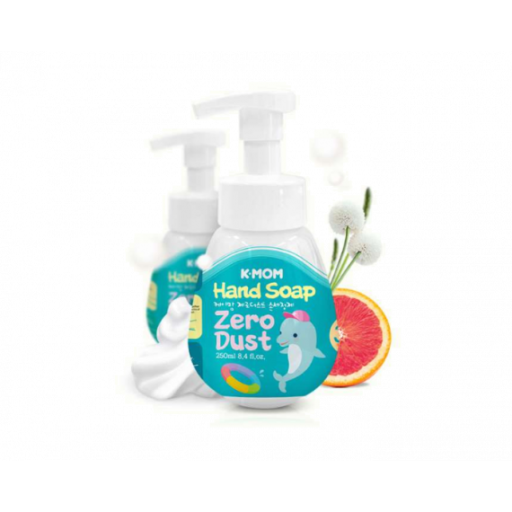 K-MOM ZERO-DUST寶寶抗菌保濕洗手幕斯 250ML