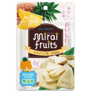 日本MIRAI FRUITS 未來果實水果乾-菠蘿 9m+