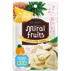 日本MIRAI FRUITS 未來果實水果乾-菠蘿 9m+