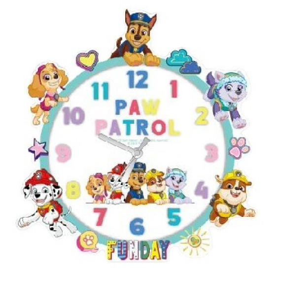 Paw Patrol汪汪隊掛鐘