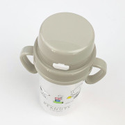 日本製 Snoopy 雙耳2Way吸管學習水樽 370ml