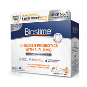 BIOSTIME 兒童HMO 益生菌 倍護腸道 提升免疫力 28包