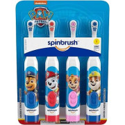 Spinbrush - 兒童電動牙刷套裝 4 件裝 - PAW Patrol 汪汪隊立大功