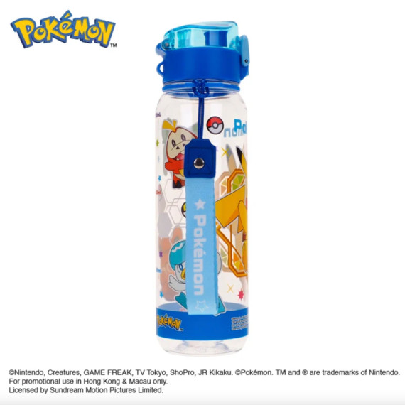 Pokémon 700ml BPA & BPS Free 膠水樽連手繩 PKM-8330-1