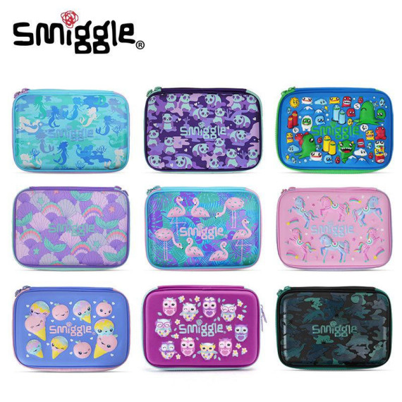 Smiggle 大容量收納筆盒